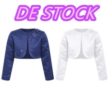 Mädchen langarm satin gebraucht kaufen  Bremen