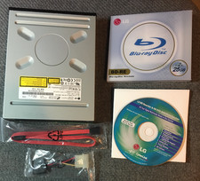 LG GGW-H20L SATA 6X BluRay + HDDVD multi drive com software CD DVD, usado comprar usado  Enviando para Brazil
