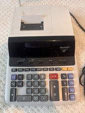 Calculadora de impressão Sharp EL-2630P III máquina de adição/imposto de 12 dígitos comprar usado  Enviando para Brazil