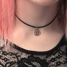 Collana nera pentacolo usato  Velletri