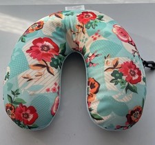 Floral travel neck for sale  LIVERPOOL