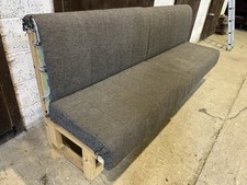 Grey framed banquette for sale  HENFIELD
