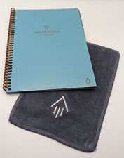 Notebook inteligente Rocketbook Fusion azul claro/azul-petróleo executivo tamanho 6" x 8.8" SEM CANETA comprar usado  Enviando para Brazil