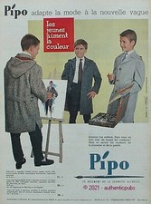 Publicite pipo vetements d'occasion  Cires-lès-Mello