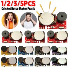Pacote com 1-5 brincadeiras escondidas de críquete de ruído chato fabricante de som de brincadeira de críquete PCB comprar usado  Enviando para Brazil