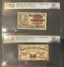 Columbian exposition tickets for sale  Maitland