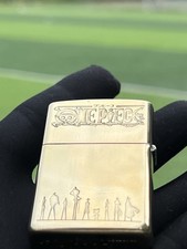 Zippo gold one for sale  Paterson