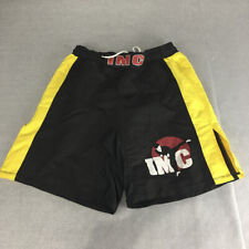 Shorts de luta IMC tamanho M preto amarelo MMA artes marciais karatê cordão comprar usado  Enviando para Brazil