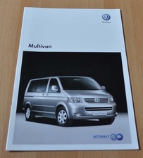 2009 Volkswagen VW T5 Multivan Bus Brochure Broszura Broszura RU BY na sprzedaż  PL