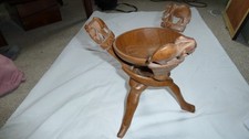 Vintage carved wooden for sale  WINSFORD