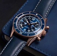 Sugess Pilot Watch Chronograph Mechanical Crystal Sapphire chic fancy men gift comprar usado  Enviando para Brazil