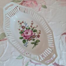 Vintage gebäckschale durchbru gebraucht kaufen  Arendsee