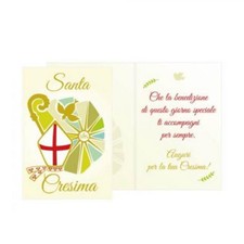 Biglietto auguri santa usato  Ruvo di Puglia
