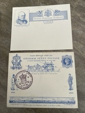 1890 blue penny for sale  OAKHAM