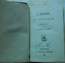 Virgilio eneide. volgarizzata usato  Italia