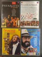 PAVAROTTI & FRIENDS 4 DISCOS CONJUNTO COMPLETO RARO ÓPERA DVD ANDREA BOCELLI GUERRA CRIANÇA comprar usado  Enviando para Brazil