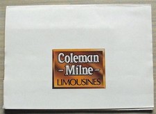 Coleman milne limousines for sale  LEICESTER