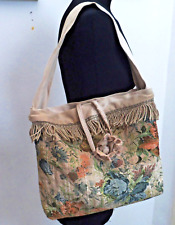 Borsa gobelin jeans usato  Trapani