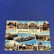 Souvenir italia cartolina usato  Bari