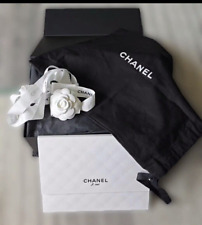 Bolsa de mão vazia Chanel caixa de armazenamento magnética com saco de pó, livreto e fita, usado comprar usado  Enviando para Brazil