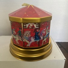 Carrossel de fralda de Natal caixa de música virada de lata-desejo-lhe um feliz Natal-3 Orn comprar usado Carrossel de fralda de Natal caixa de música virada de lata-desejo-lhe um feliz Natal-3 Orn comprar usado  Enviando para Brazil