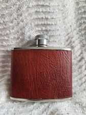 Flasque cuir inox d'occasion  Villeneuve-le-Roi