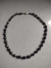 Vintage faceted jet for sale  CHRISTCHURCH