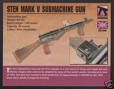 Sten mark submachine d'occasion  Expédié en Belgium