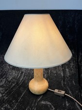 Tischlampe tischleuchte eiche gebraucht kaufen  Heiden