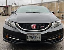 ESTILO GENUÍNO 2 PEÇAS DIANTEIRO 003 TRASEIRO E01 EMBLEMA VERMELHO EMBLEMA CIVIC SEDAN 2006-2015 comprar usado  Enviando para Brazil