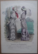 Gravure ancienne mode d'occasion  Grancey-le-Château-Neuvelle