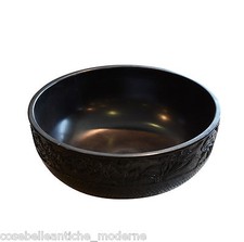 Centros de Mesa Placa Copa Con Pie En Mármol Negro China Classic Home Diseño, usado comprar usado  Enviando para Brazil