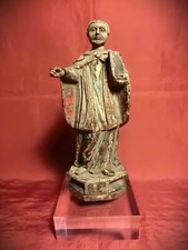 Scultura vescovo santo usato  Italia