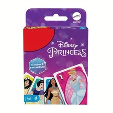 NOVO UNO Disney Princesses Jogo de Cartas Correspondentes, 112 Cartas com Wild Card Exclusivo comprar usado  Enviando para Brazil
