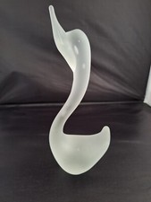 Vintage frosted crystal for sale  BUDE
