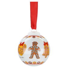 Weihnachtskugel mini lebkuchen gebraucht kaufen  Kappeln