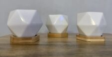 Geometric white ceramic for sale  Tracy