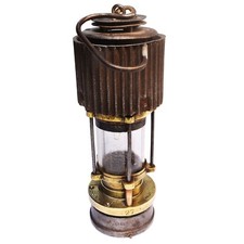 Antique miners lamp for sale  PENRITH