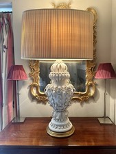 Statement ceramic lamp. for sale  FAKENHAM