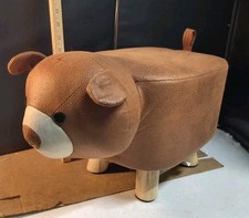 Banqueta infantil marrom urso com pernas de madeira chá de bebê decoração para quarto de presente comprar usado Banqueta infantil marrom urso com pernas de madeira chá de bebê decoração para quarto de presente comprar usado  Enviando para Brazil