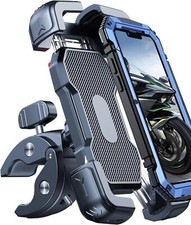 Suporte para telefone de motocicleta, [150 mph vento anti-agitação][7,2 polegadas telefone grande amigável] comprar usado  Enviando para Brazil