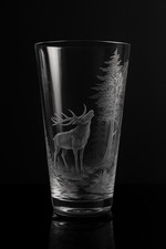 Vase cristal gravé d'occasion  Pamiers