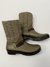Bota Sperry Top-Sider Feminina Tamanho 9 Walker Nevoeiro Chuva Pato Preta STS98313 Pull On comprar usado  Enviando para Brazil