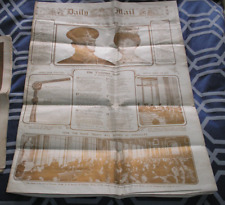 Antique newspaper daily for sale  WATERLOOVILLE