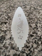 Lâmpada de lótus de vidro vintage BRANCO abajur pétala sombra peça de reposição reparo comprar usado  Enviando para Brazil