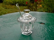 Moutardier cuillère cristal d'occasion  Toulouse-