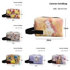 Bella Bestia Moda Anime Maquillaje Bolsa Almacenamiento Viaje Bolso Pluma Estuche para Artículos de Aseo segunda mano  Embacar hacia Mexico
