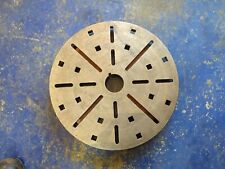 Lathe faceplate for sale  GLASGOW
