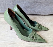 Fiore green leather for sale  LEEDS