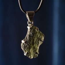 Pendentif moldavite montée d'occasion  Cavaillon